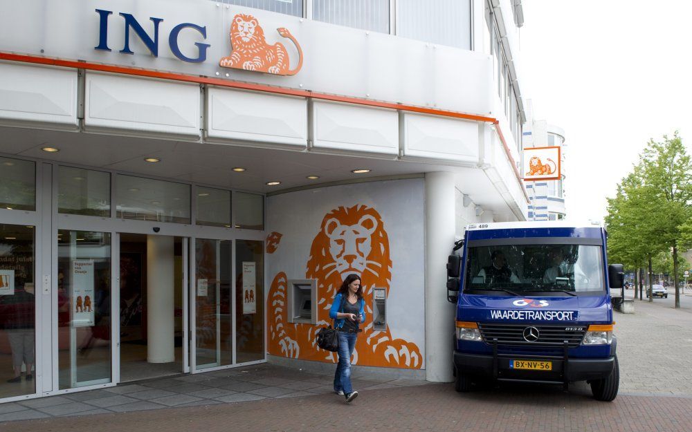 De bankactiviteiten van ING hebben in het vierde kwartaal van 2010 beter gepresteerd dan verwacht. Dat bleek uit de publicatie van de jaarcijfers woensdag door financieel concern ING. Foto ANP