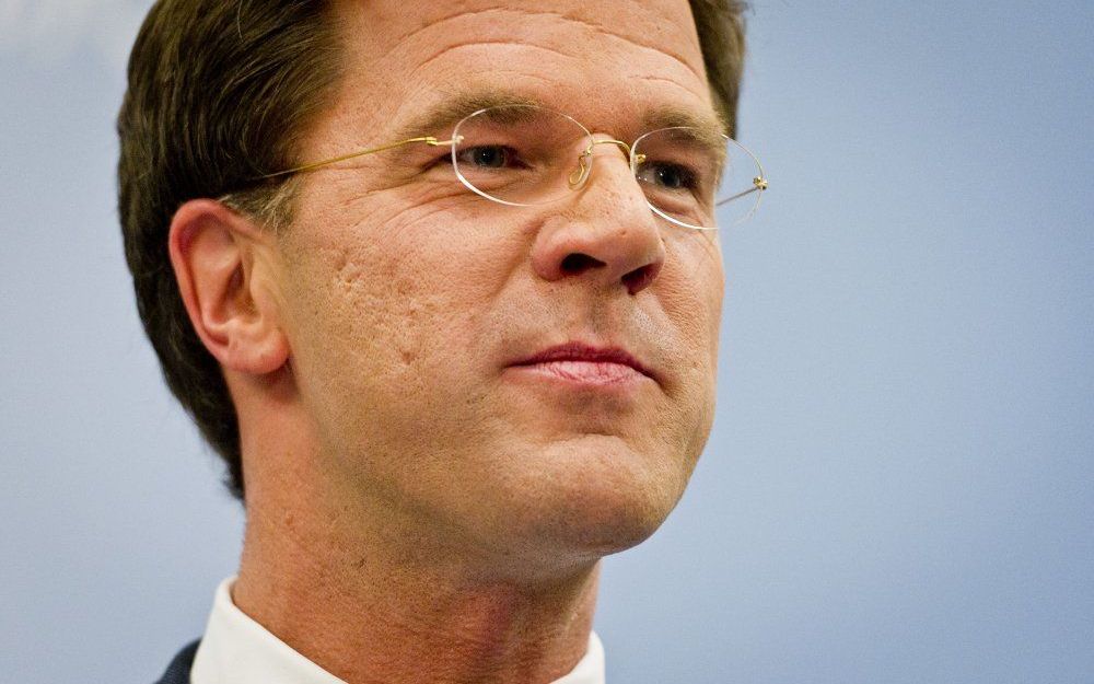 Rutte. Foto ANP