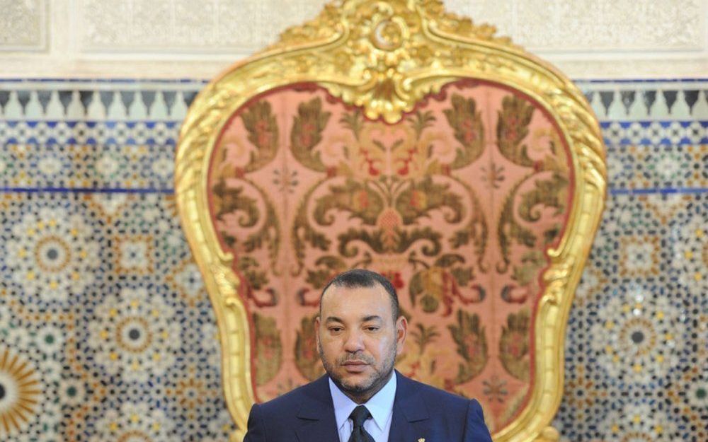 Koning Mohammed VI. Foto EPA