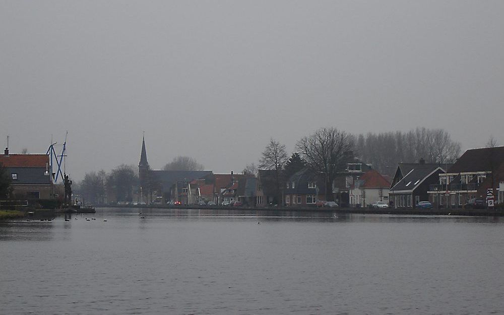 Gezicht op het dorpje Oude Wetering, waar Johannes Naeranes jarenlang remonstrants predikant is geweest. Foto RD