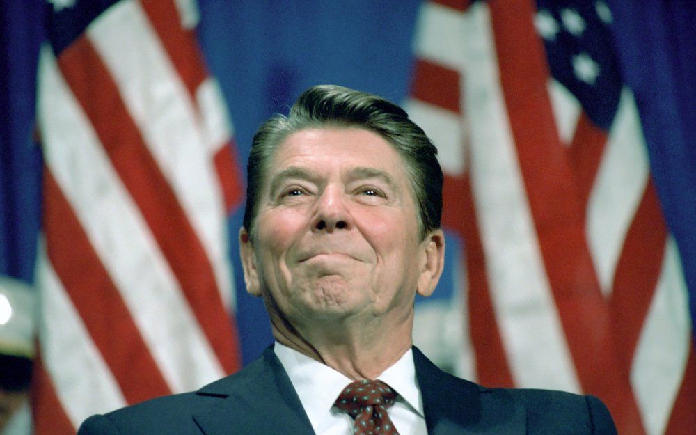 Reagan is volgens veel Amerikanen de grootste president.  Foto EPA