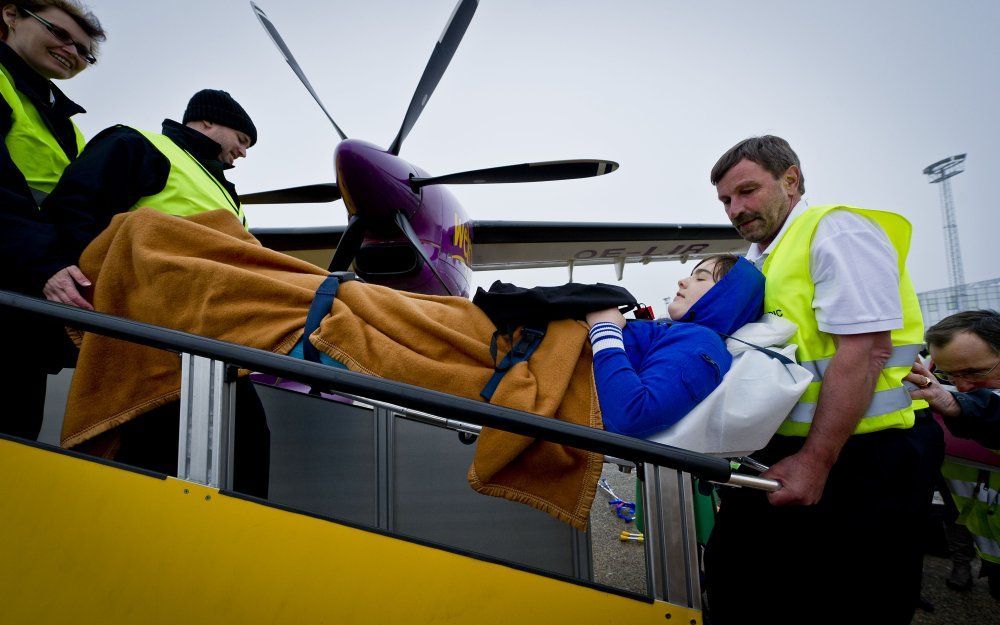 Honderden Nederlandse wintersporters zijn gewond.  Foto ANP