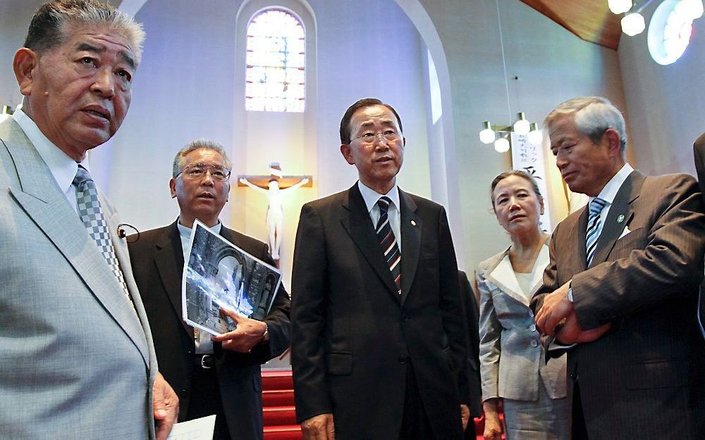 1,54 procent van de Japanners noemt zich christelijk. Het aantal kerkelijk meelevenden onder hen is erg klein. Foto EPA