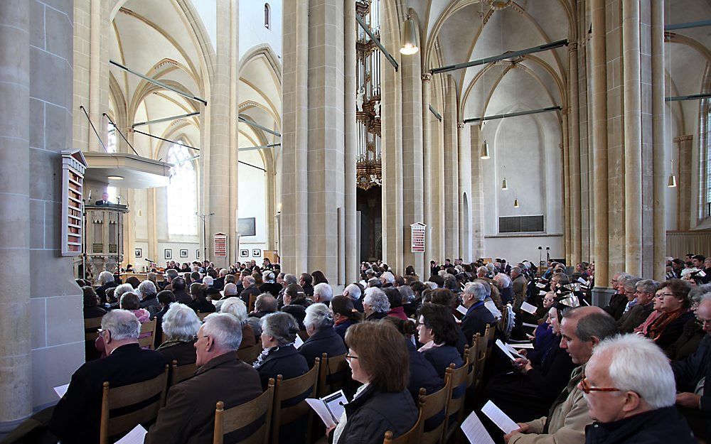 Psalmzangdag in Kampen. Foto Johan van Arnhem