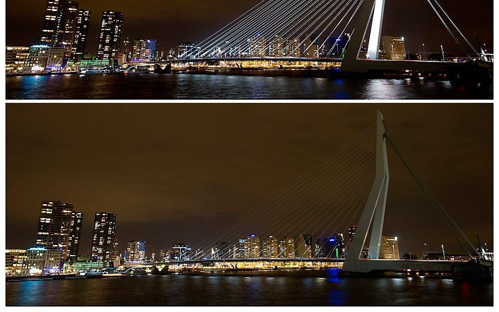 Rotterdamse Erasmusbrug. Foto ANP