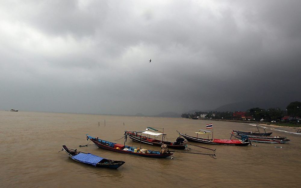 Overstroming Thailand. Foto EPA