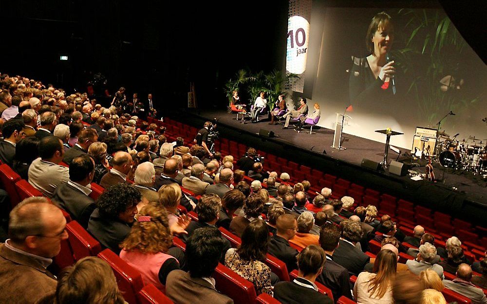 Het ChristenUniecongres vierde vorig jaar het tienjarig bestaan van de partij. Het partijbestuur overweegt leden rechtstreeks invloed te geven. Foto RD, Anton Dommerholt