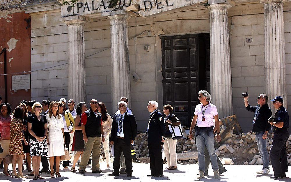 L’Aquila. Foto EPA