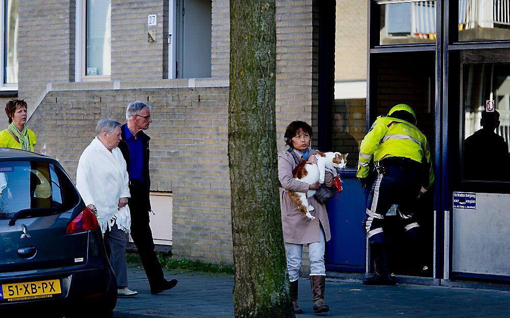 WInkelcentrum Herenhof in Alphen aan de Rijn wordt zaterdag ontruimd.  Foto ANP