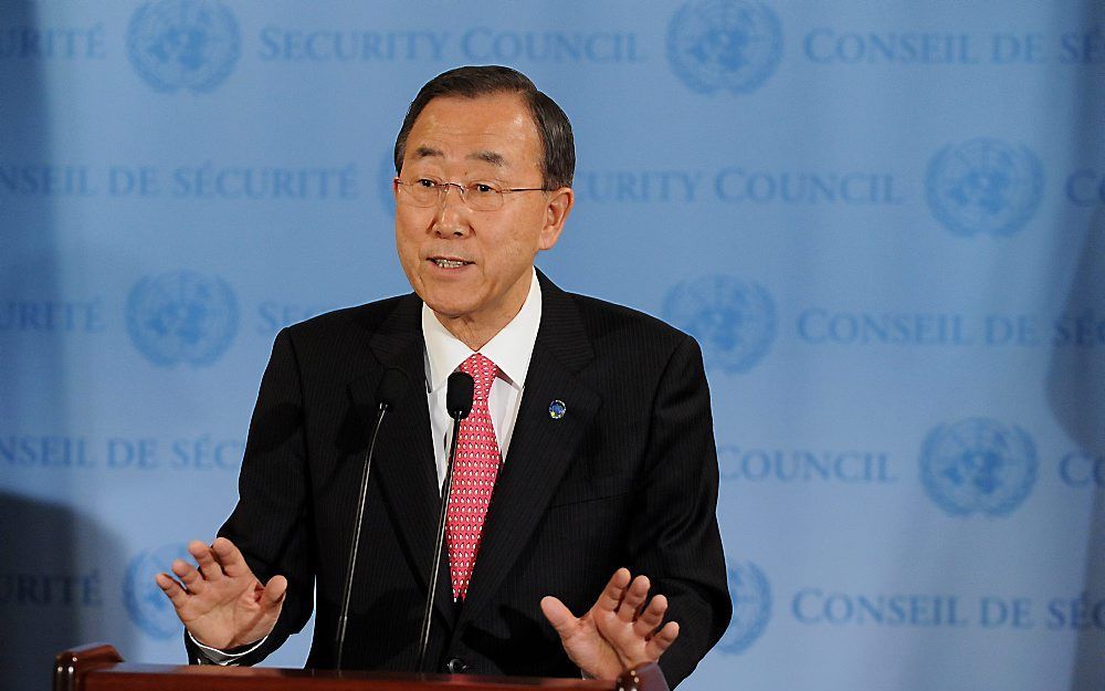 VN-chef Ban Ki-moon. Foto EPA