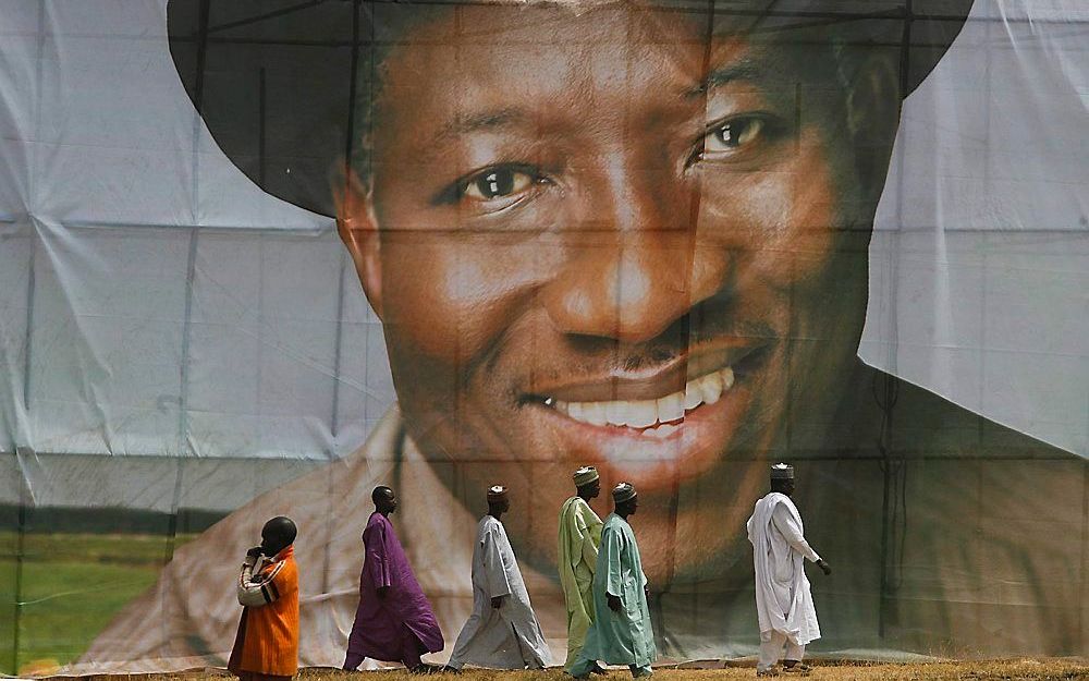 De Nigeriaanse president Goodluck Jonathan. Foto EPA