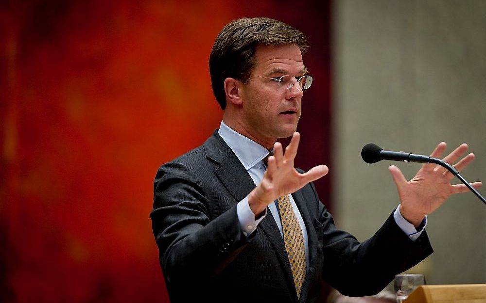 Rutte. Foto ANP