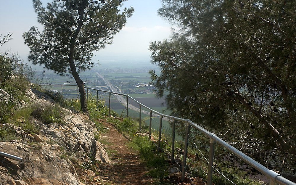 Op de Berg van de Afgrond in Nazareth. Foto Alfred Muller