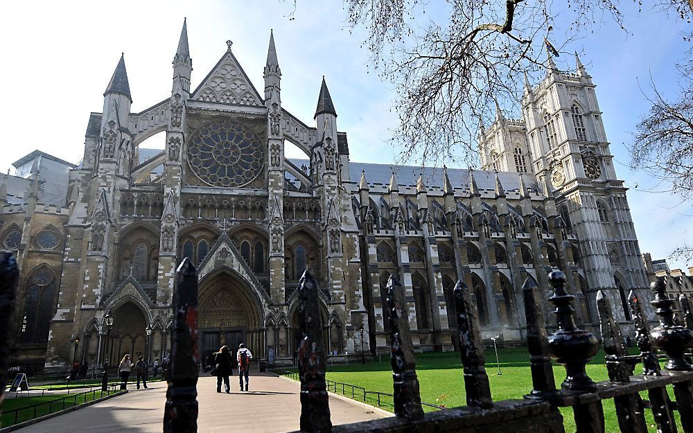 Westminster Abbey, gelegen naast the Houses of Parliament in Londen, is één van de belangrijkste kerkgebouwen in de Britse hoofdstad. Foto RD