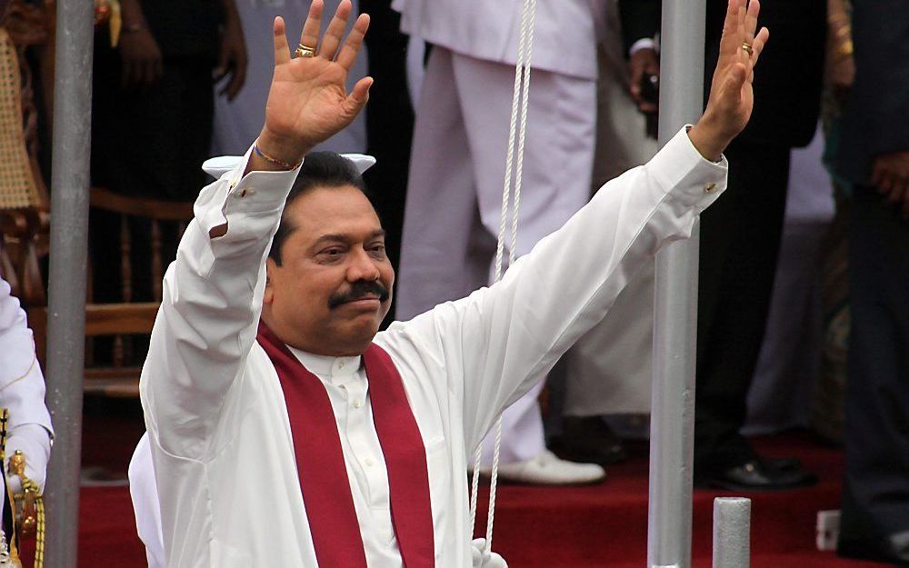 Rajapaksa. Foto EPA