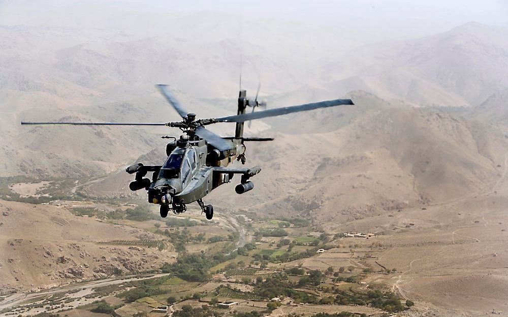 Een Nederlandse instructeur van de Koninklijke Luchtmacht is donderdag in de Amerikaanse staat Alabama omgekomen, toen zijn helikopter neerstortte. Foto ANP