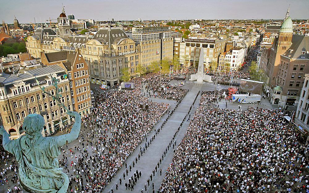 Dodenherdenking. Foto ANP