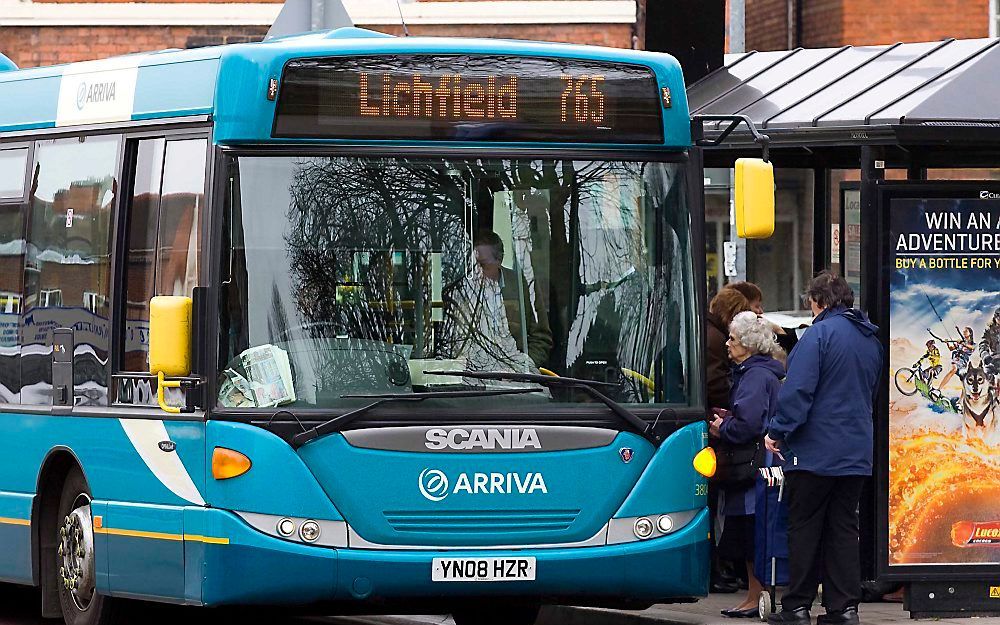 De busbedrijven willen compensatie voor de sterk gestegen dieselprijzen. Foto ANP