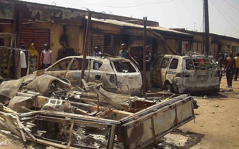 Geweld in Nigeria na de recente verkiezingen. Foto EPA