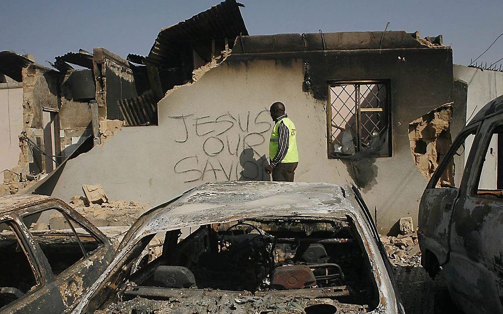 Het gebied in het midden van Nigeria is vaak het toneel van gewelddadige botsingen tussen christenen en moslims.  Foto EPA