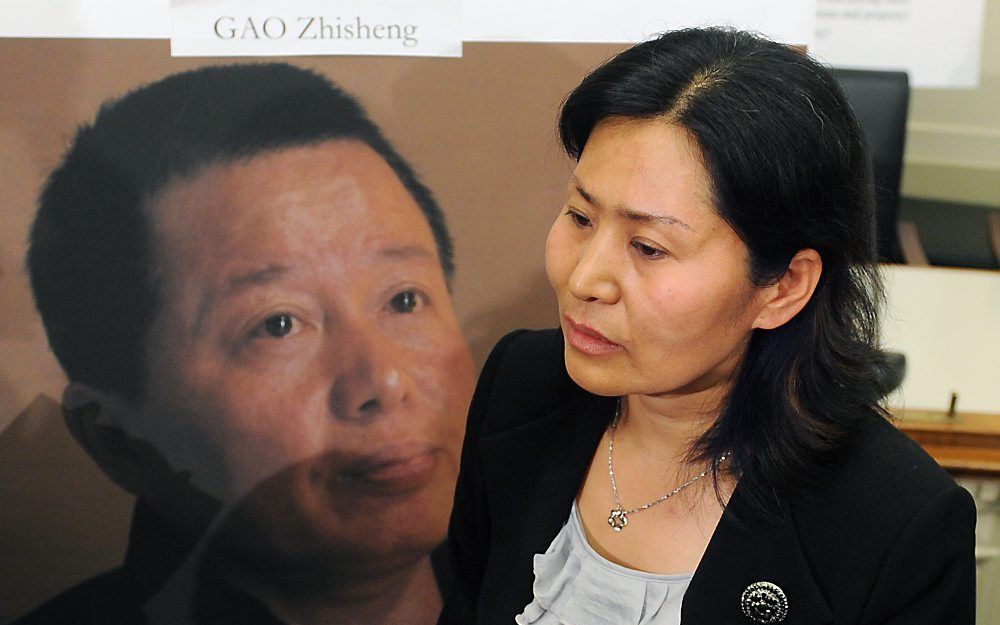 Gao Zhisheng is een Chinese mensenrechtenadvocaat en christen.  Foto EPA