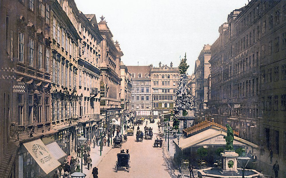 Wenen rond 1900. Foto Library of Congress