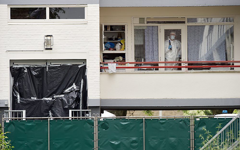 De woning in Zwijndrecht. Foto ANP