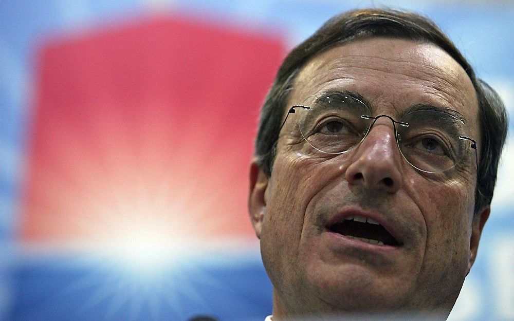 Mario Draghi. Foto EPA