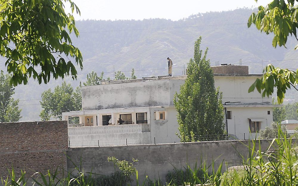 De schuilplaats van terroristenleider Osama bin Laden in Abbottabad. Foto EPA