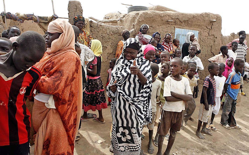 Sudanese vluchtelingen. Foto EPA