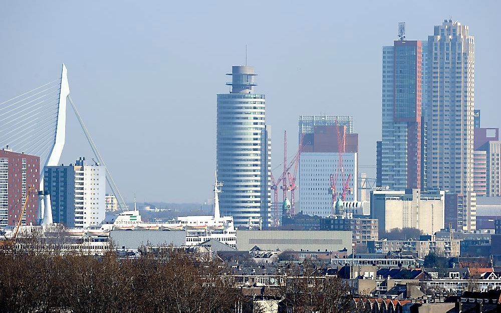 Skyline van Rotterdam. Foto ANP