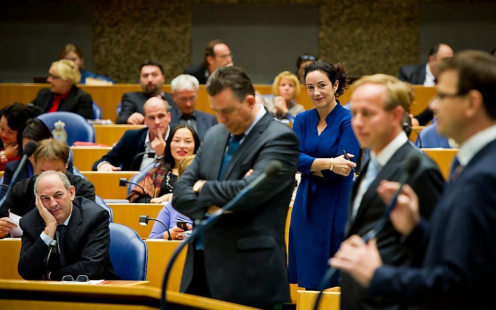 Wat de Christen­Unie betreft, heeft de samenwerking met de SGP gisteren een stevige schram opgelopen. Maar de afgelopen jaren was het meestal de CU die de boot richting de SGP afhield. Foto ANP