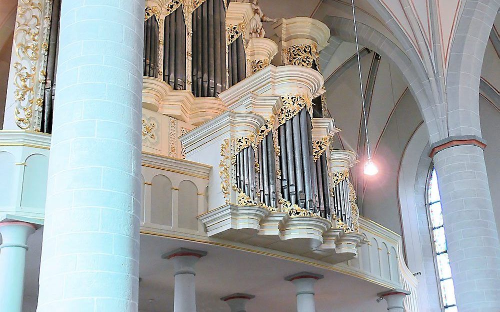 ’s Werelds grootste nog bestaande springladeorgel staat in de stadskerk van het Duitse Borgentreich. Foto Wim Eradus