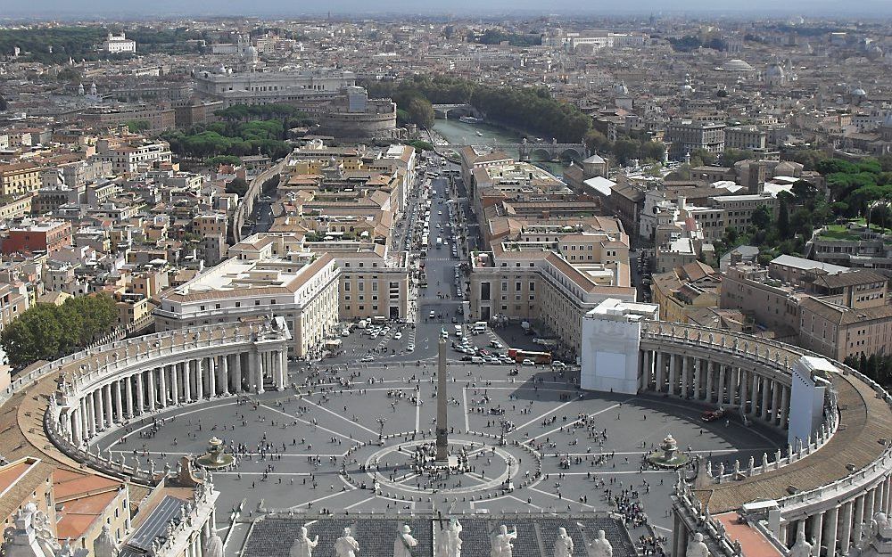 Sint Pietersplein in Vaticaanstad. Foto Roosmarijn Reijnoudt