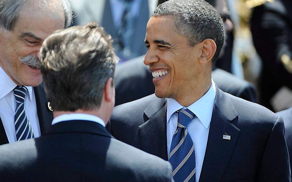 De Amerikaanse president Obama. Foto EPA