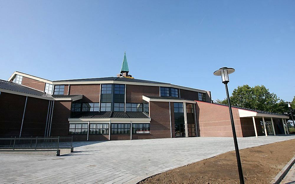 Kerkgebouw van de gereformeerde gemeente in Nederland in Barneveld. Foto RD, Anton Dommerholt