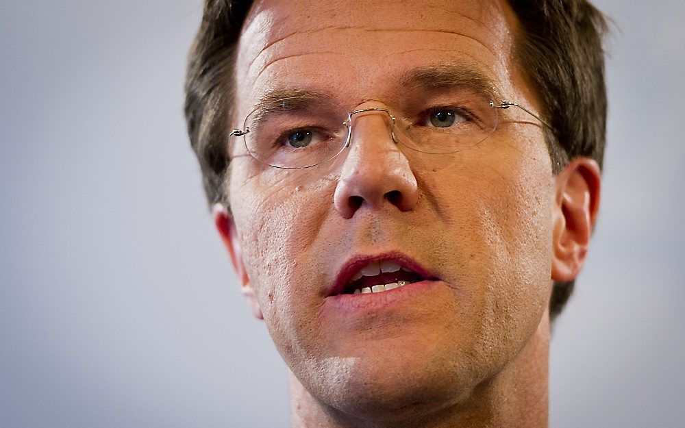 Premier Mark Rutte (VVD). Foto ANP