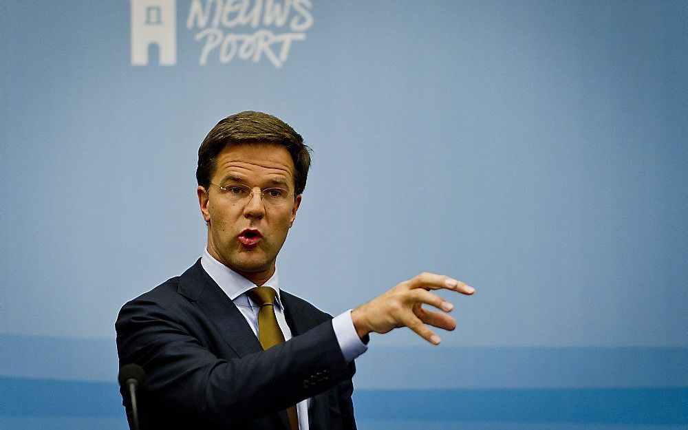 Rutte. Foto ANP