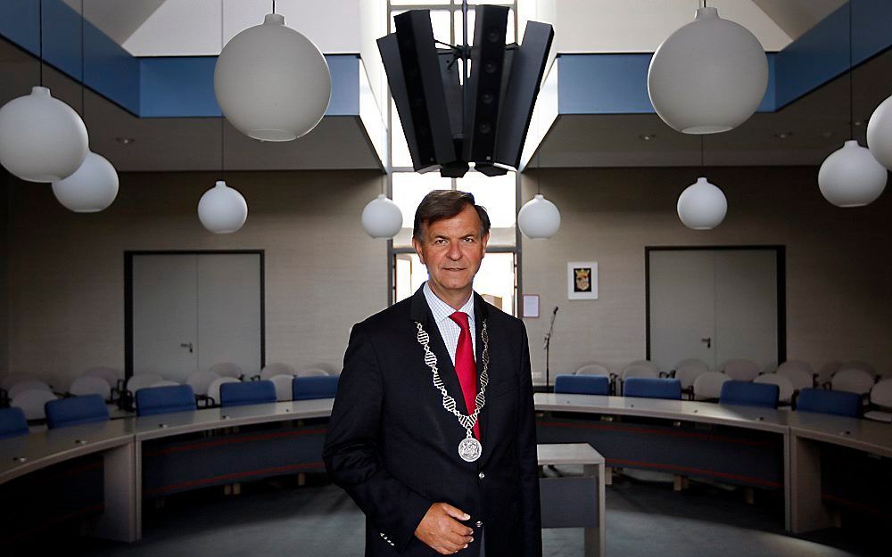 Burgemeester Huib Zijlmans van het Gelderse Beuningen. Foto ANP