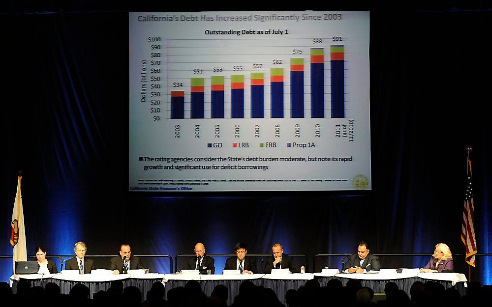 Begrotingscrisis in Californië. Foto EPA