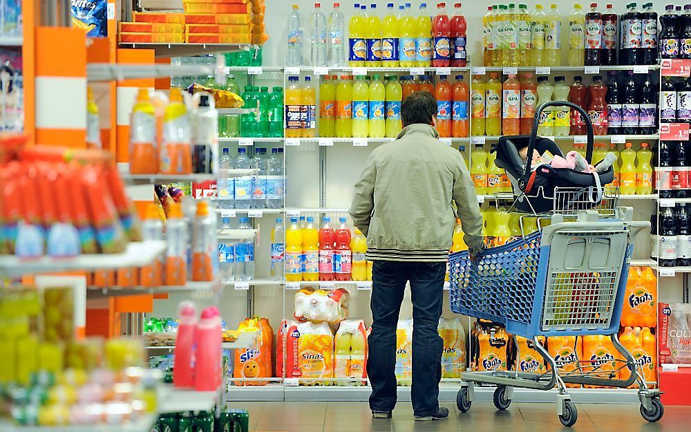 De Nederlandse supermarkten hebben in de eerste zes maanden van het jaar 2 procent meer omzet behaald, in totaal 15,9 miljard euro. Foto ANP