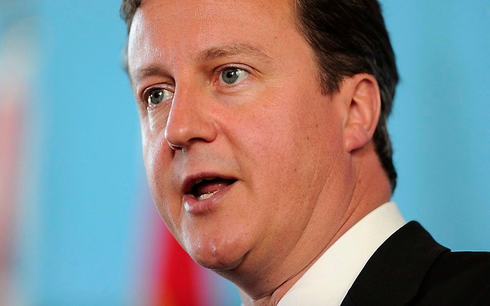 De Britse premier David Cameron. Foto EPA