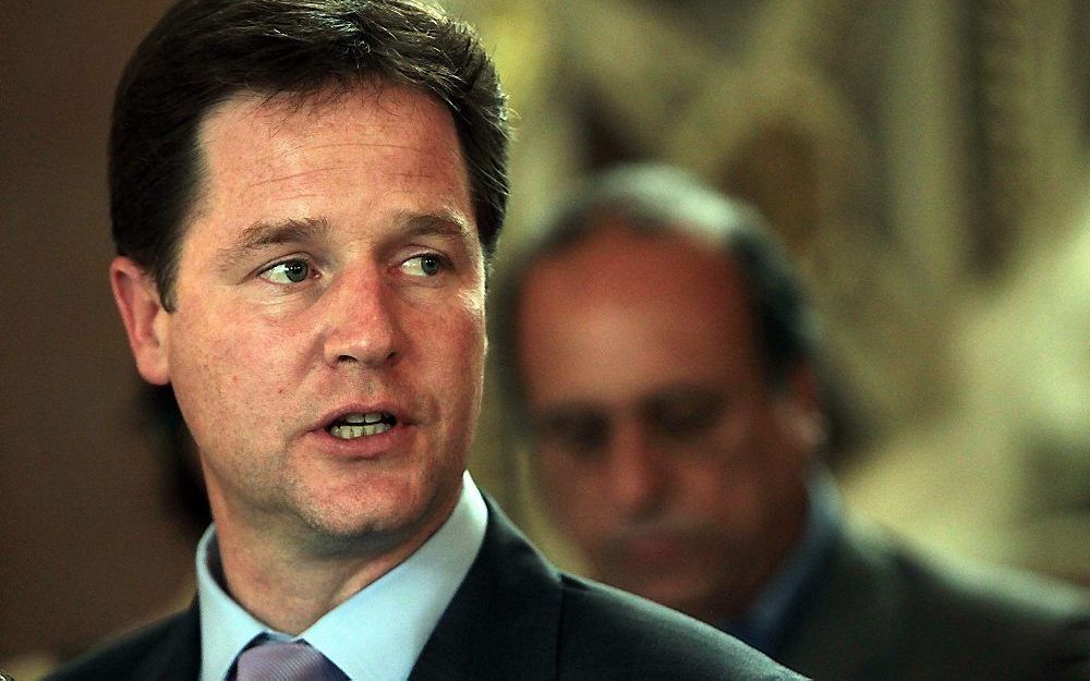 Nick Clegg. Foto EPA