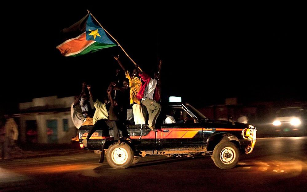 Viering onafhankelijkheid Zuid-Sudan. Foto EPA