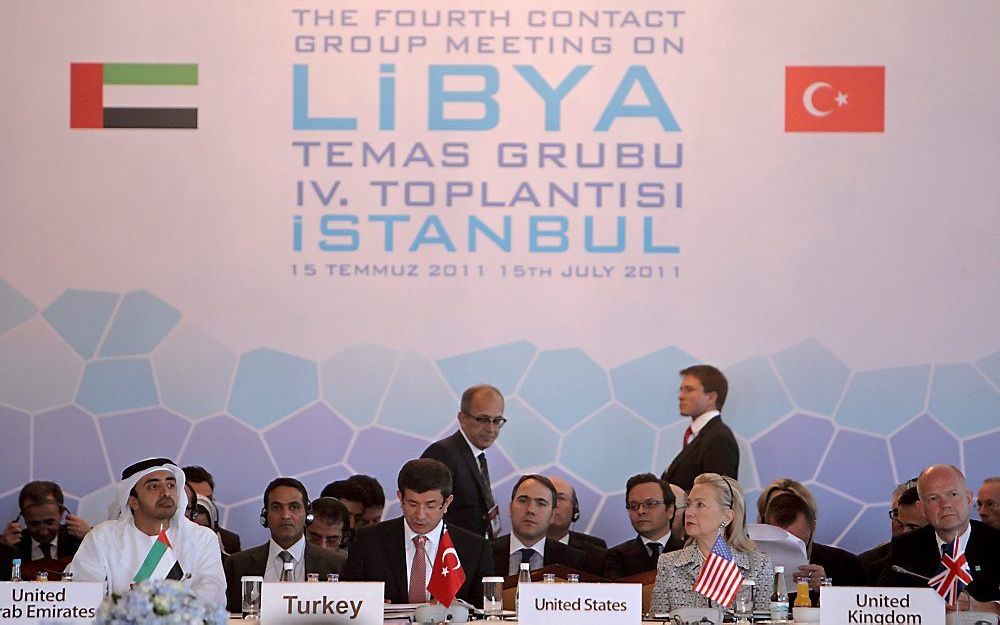 Internationale conferentie over Libië in het Turkse Istanbul. Foto EPA