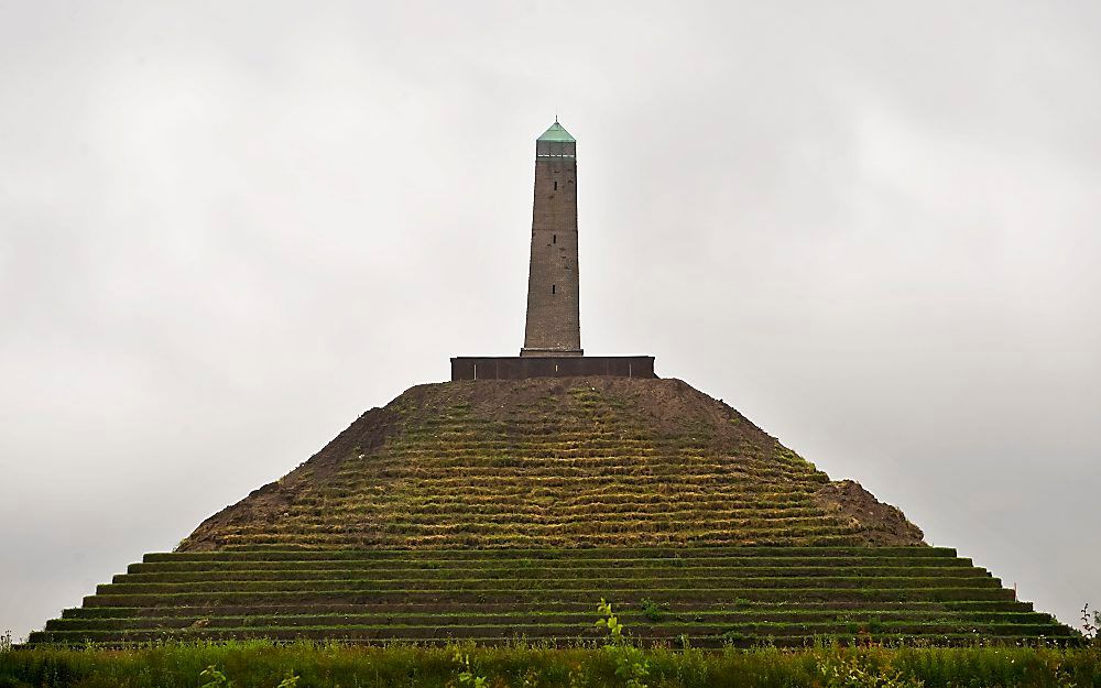 De piramide van Austerlitz. Foto ANP