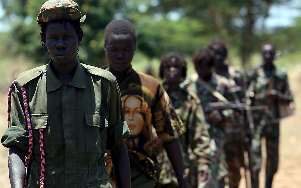 „Het ”Lord’s Resistance Army” kan met een minimum aan middelen en manschappen een maximum aan terreur plegen.” Foto EPA