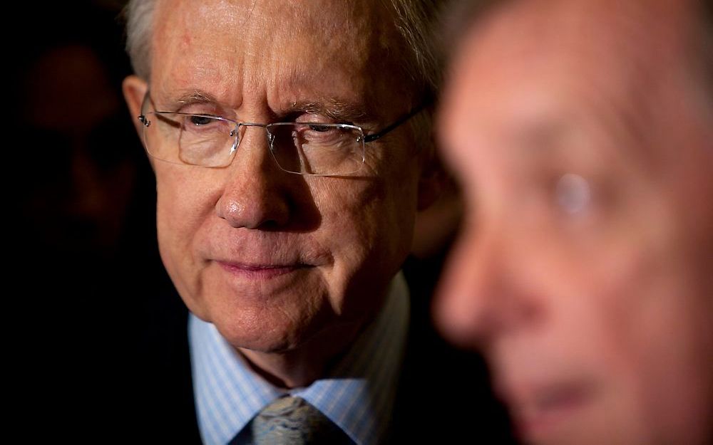 Harry Reid (l.). Foto EPA