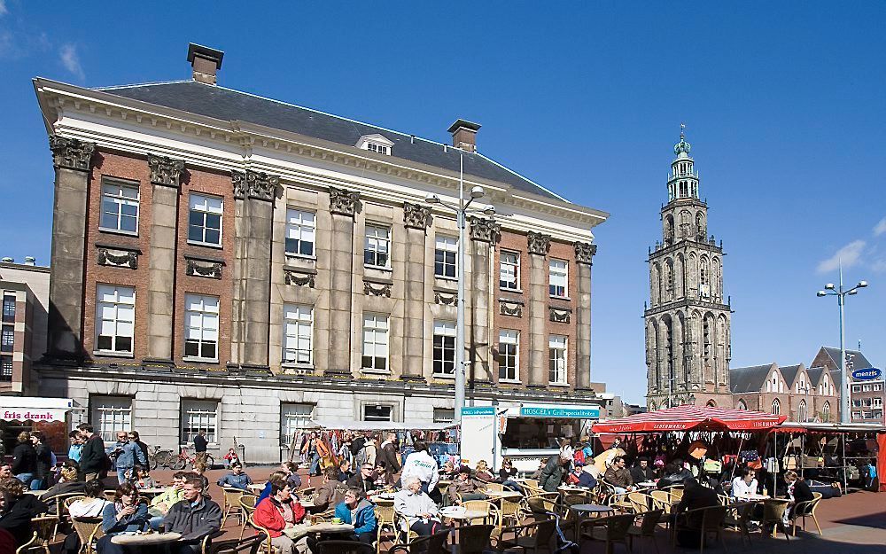 Het stadhuis van Groningen. Foto ANP XTRA