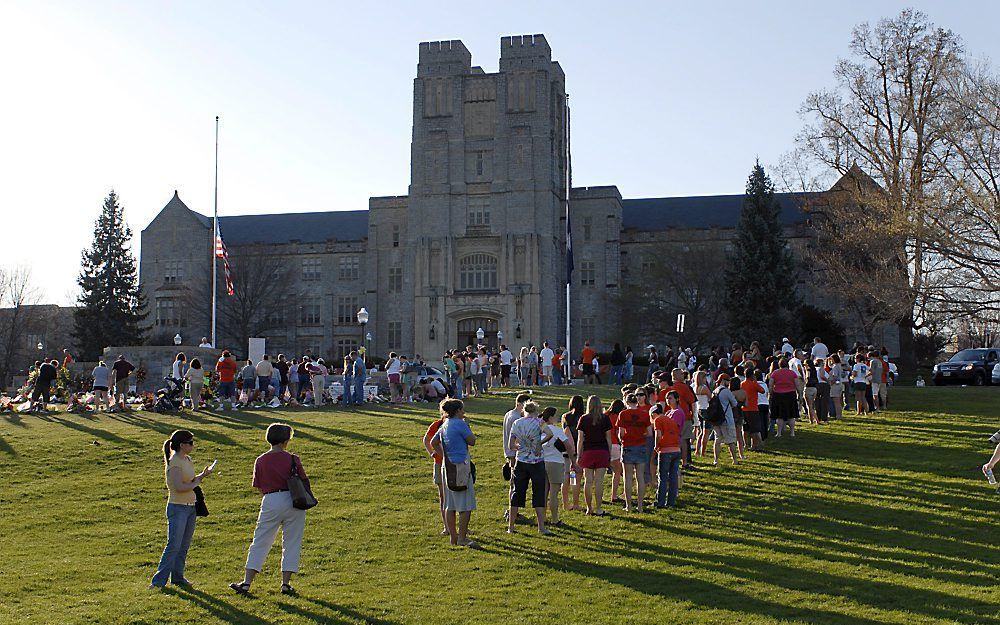 De Virginia Tech universiteit. Foto EPA